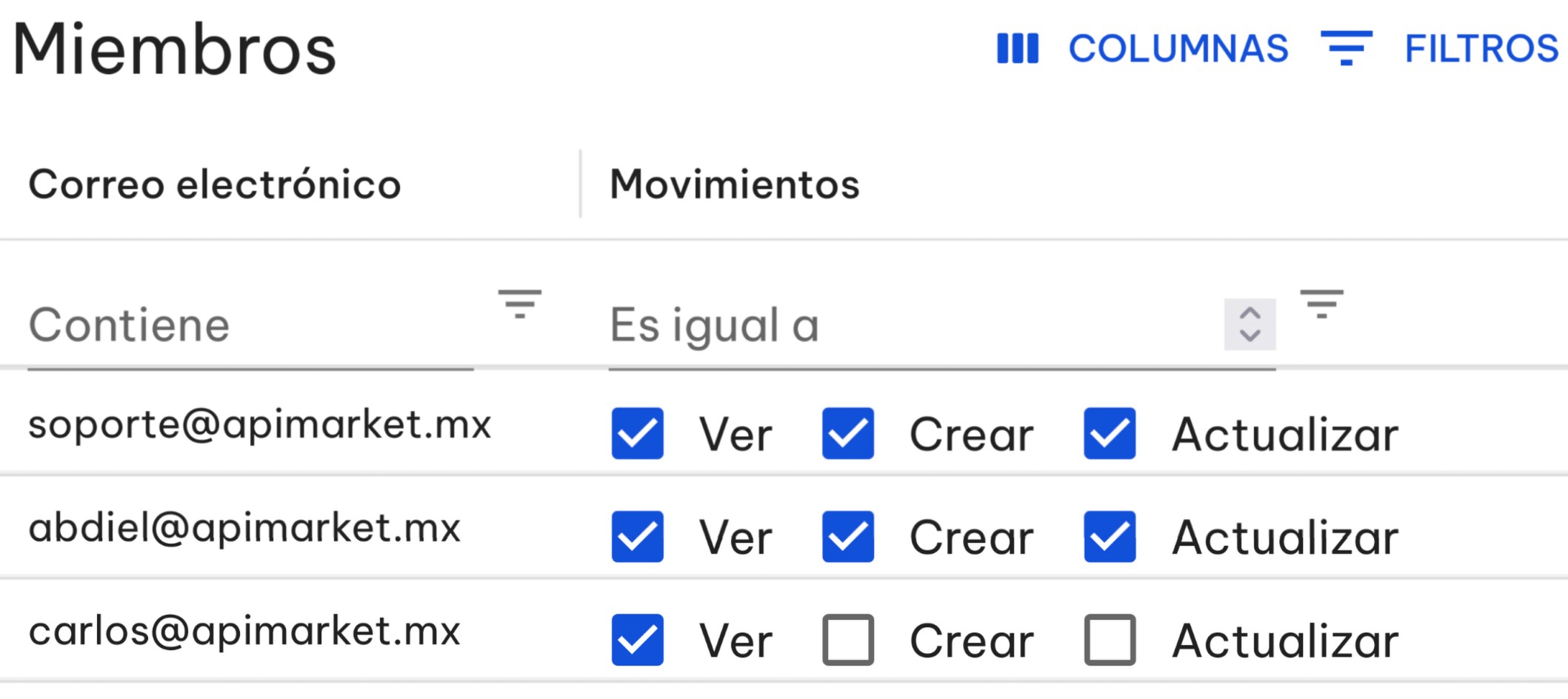 Members Management